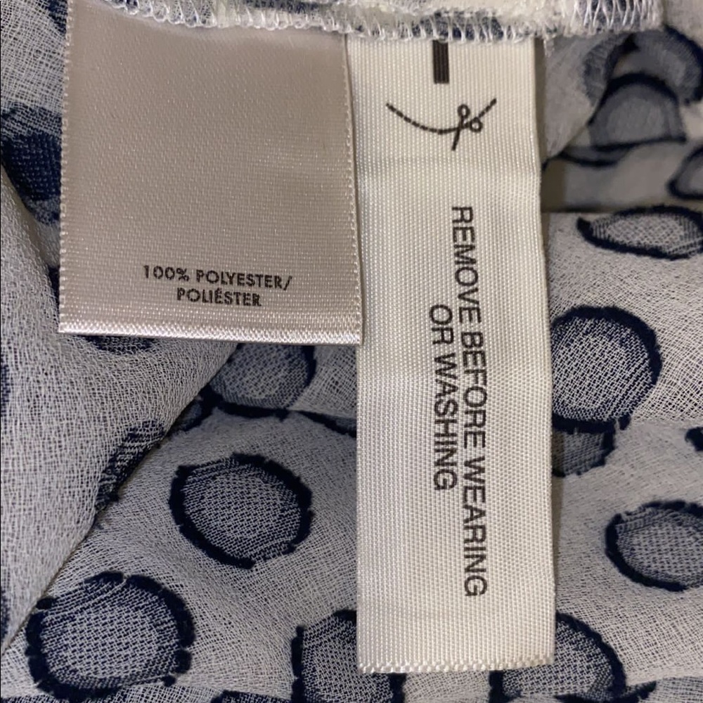 Ann Taylor Polka Dot Blouse - Picture 6 of 10